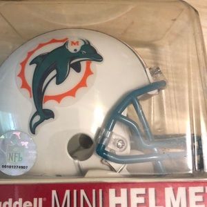Miami Dolphins mini helmet